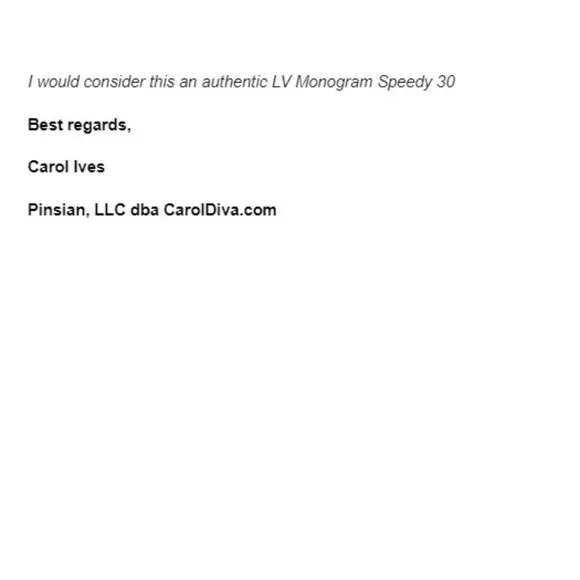 authentic Louis Vuitton Hand Bag Speedy 30 tote bag - Picture 16 of 16